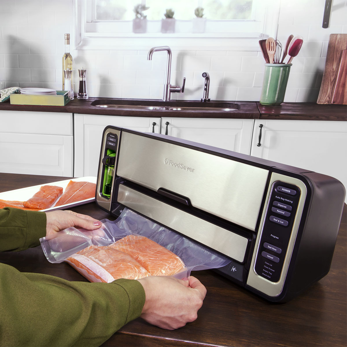 FoodSaver® Countertop V5860 2In1 Automatic BagMaking Vacuum Sealing