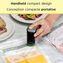 FoodSaver V1100 Cordless Handheld Vacuum Sealer with 2 Quart-Size Zipper Bags, Black Image 11 of 14