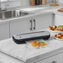 FoodSaver Space-Saving Vacuum Sealer, Starter Kit with Bags and Roll, Silver, VS1230 Image 3 of 7
