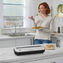 FoodSaver Space-Saving Vacuum Sealer, Starter Kit with Bags and Roll, Silver, VS1230 Image 6 of 7