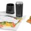 FoodSaver V1100 Cordless Handheld Vacuum Sealer with 2 Quart-Size Zipper Bags, Black Image 9 of 14