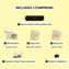 FoodSaver VS1210 Space Saving Vacuum Sealer with 1 Roll and 4 Bags, Black Image 6 of 6