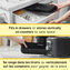 FoodSaver VS1210 Space Saving Vacuum Sealer with 1 Roll and 4 Bags, Black Image 5 of 6