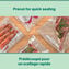Sacs sous vide pr&eacute;d&eacute;coup&eacute;s de 3,78&nbsp;l ultra-robustes FoodSaver, paquet de 28 Image 4 of 6
