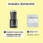FoodSaver V1100 Cordless Handheld Vacuum Sealer with 2 Quart-Size Zipper Bags, Black Image 14 of 14