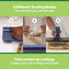 FoodSaver Handheld+ 2-in-1 Vacuum Sealing System, Matte Indigo Blue Image 5 of 7