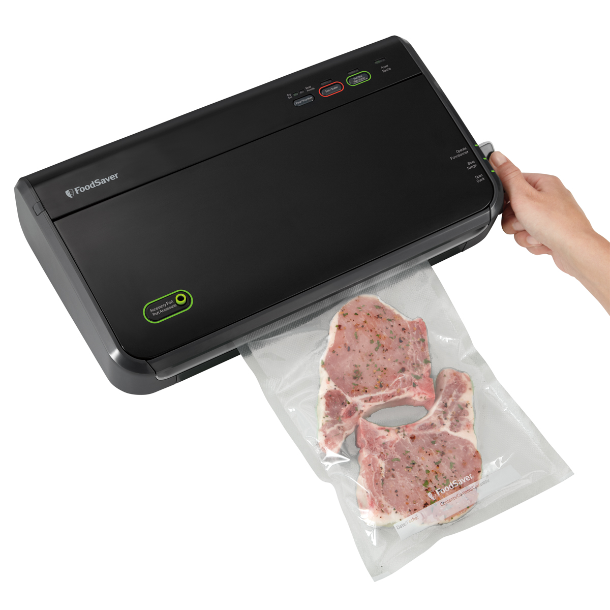 FoodSaver Countertop FM2100 Vacuum Sealing System Black with