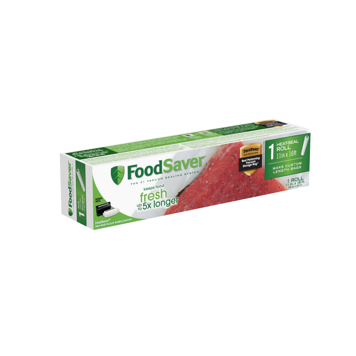 FoodSaver® 11"x16' Heat-Seal Vacuum Sealer Roll, Single FoodSaver® 11"x16' Heat-Seal Vacuum Sealer Roll, Single