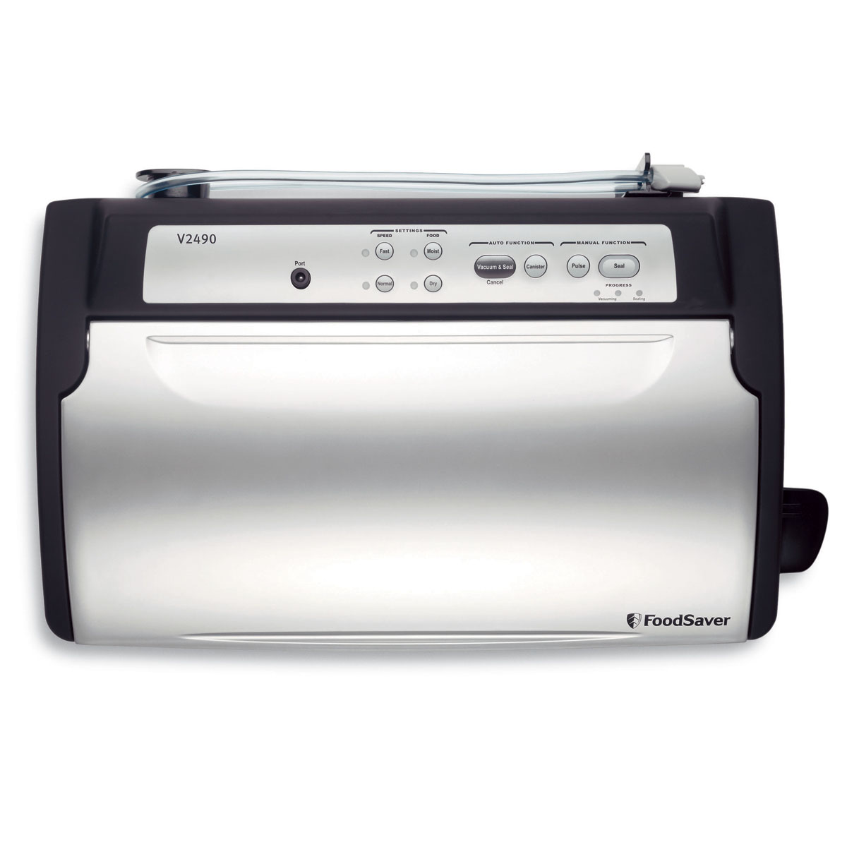 FoodSaver® Countertop V2490 Vacuum Sealing System, Stainless Steel with