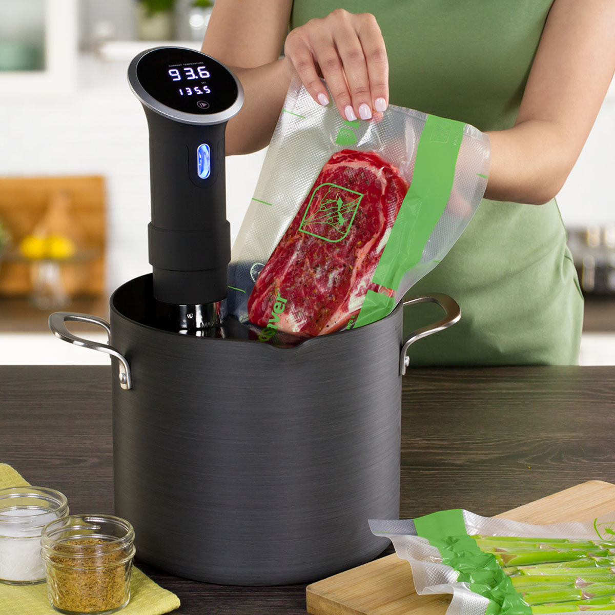 FoodSaver® Easy Seal & Peel 8" x 18' Vacuum Seal Roll, 2 Pack