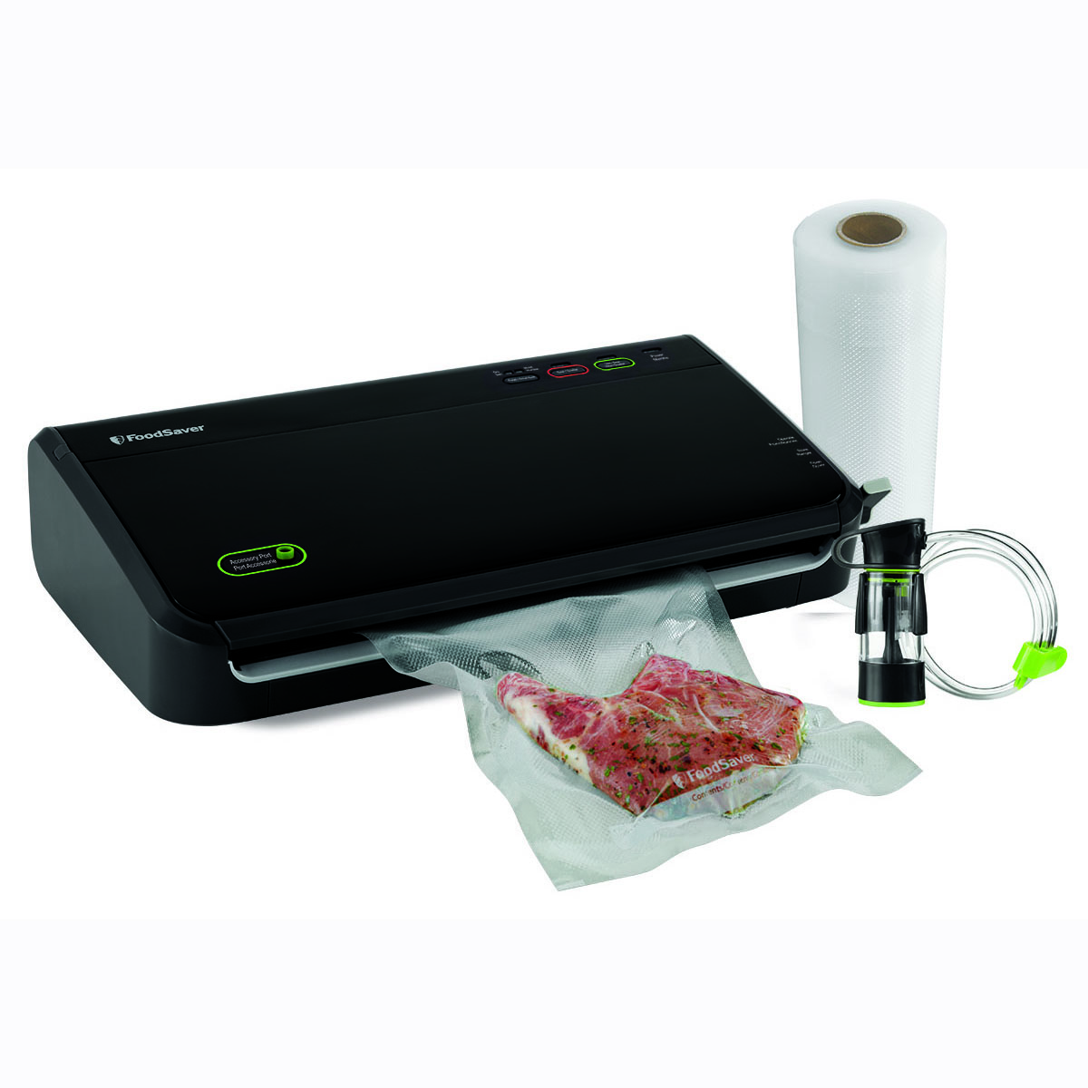 Système d'emballage sous vide FM2000 de FoodSaver en noir 